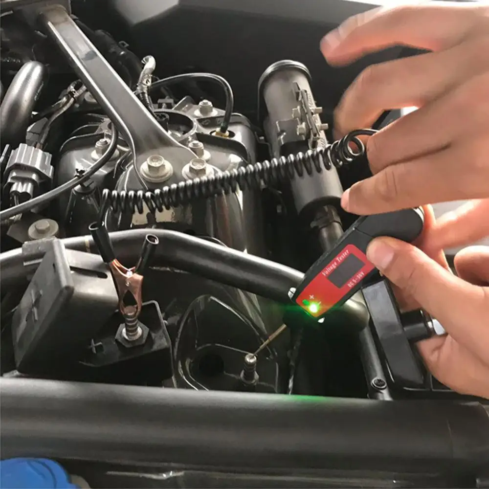 Измеритель Напряжения Ручка Автомобильная цепь Универсальный 5-36 в ЖК-цифровой