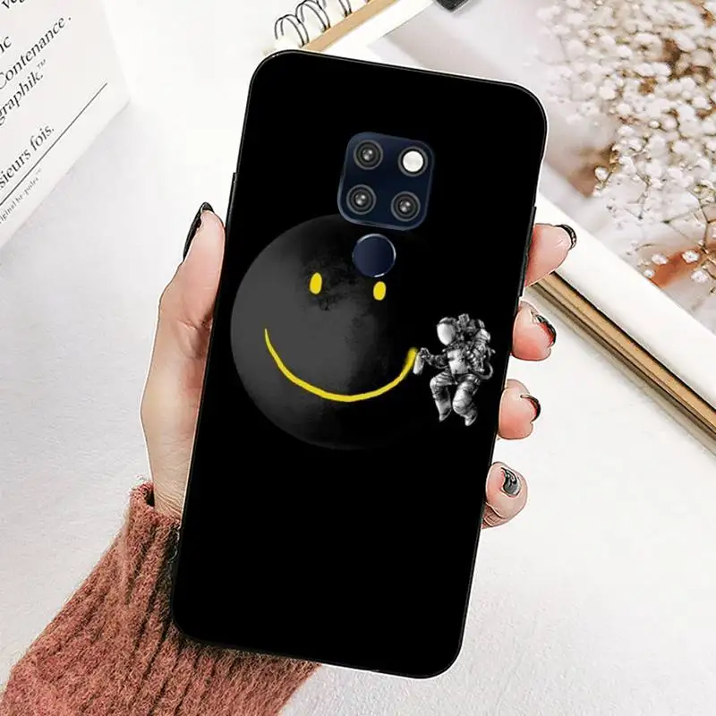 FHNBLJ Moskado Space Astronauts Moon Pattern Phone Case for Huawei Mate 20 10 9 40 30 lite pro X Nova 2 3i 7se | Мобильные телефоны