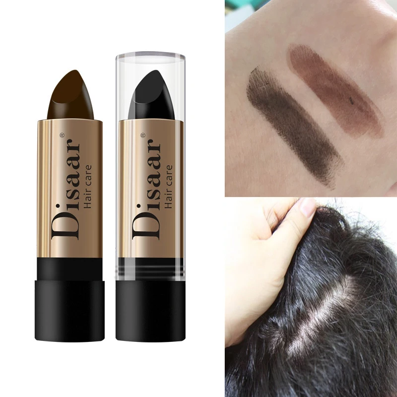 

Временная Краска для волос Disaar, краска для волос, кремовый продукт для скрытия серого цвета на покрытие для корней волос градусов, черный, те...