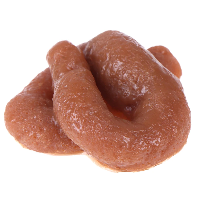 1 шт. забавные реалистичные липкие уродливые кляп шмоты поддельные какакашки