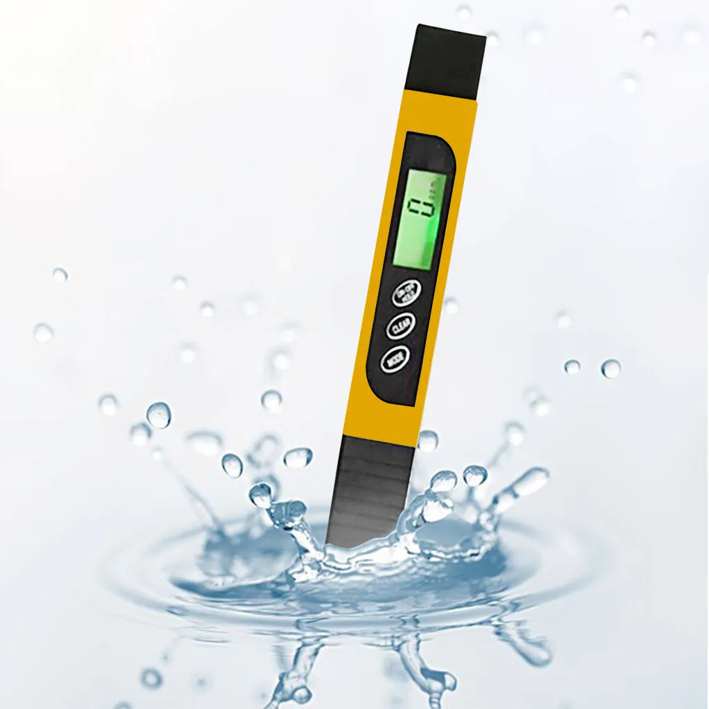 Цифровой тестер качества воды с ЖК-дисплеем 1 шт. портативный чистоты хлора 0-9990 PPM