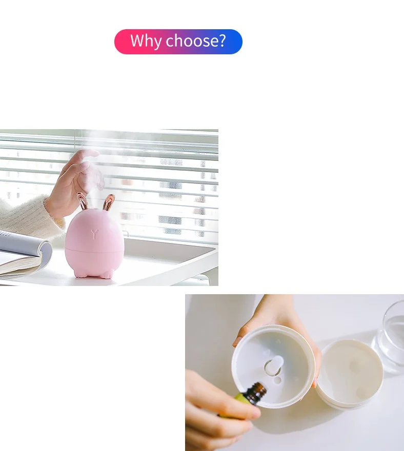 320 мл увлажнитель воздуха Ароматический диффузор эфирного масла для автомобиля