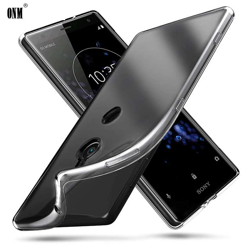 Чехол для sony Xperia XZ2/XZ2 компактный ТПУ Силиконовый прочный прозрачный облегающий Бампер Мягкий чехол для sony Xperia XZ2 Премиум задняя крышка