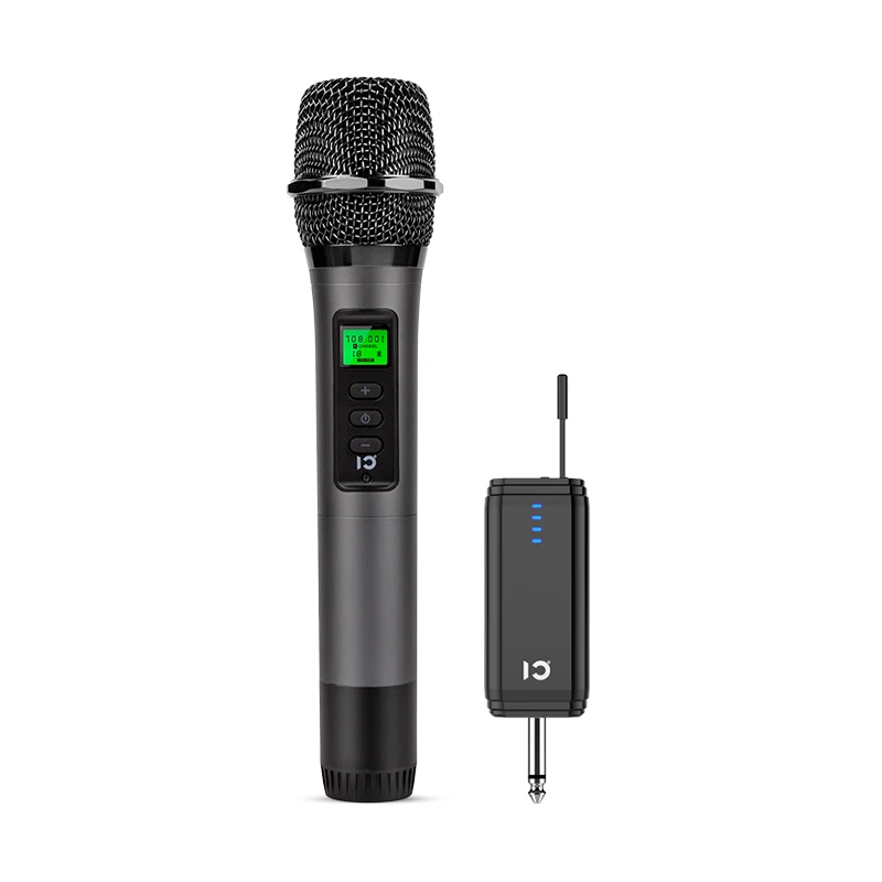 

Conference Speech Interview Teaching Karaoke Singing Dynamic Mic Portable Codeless Shidu UHF Wireless Microphone Professional