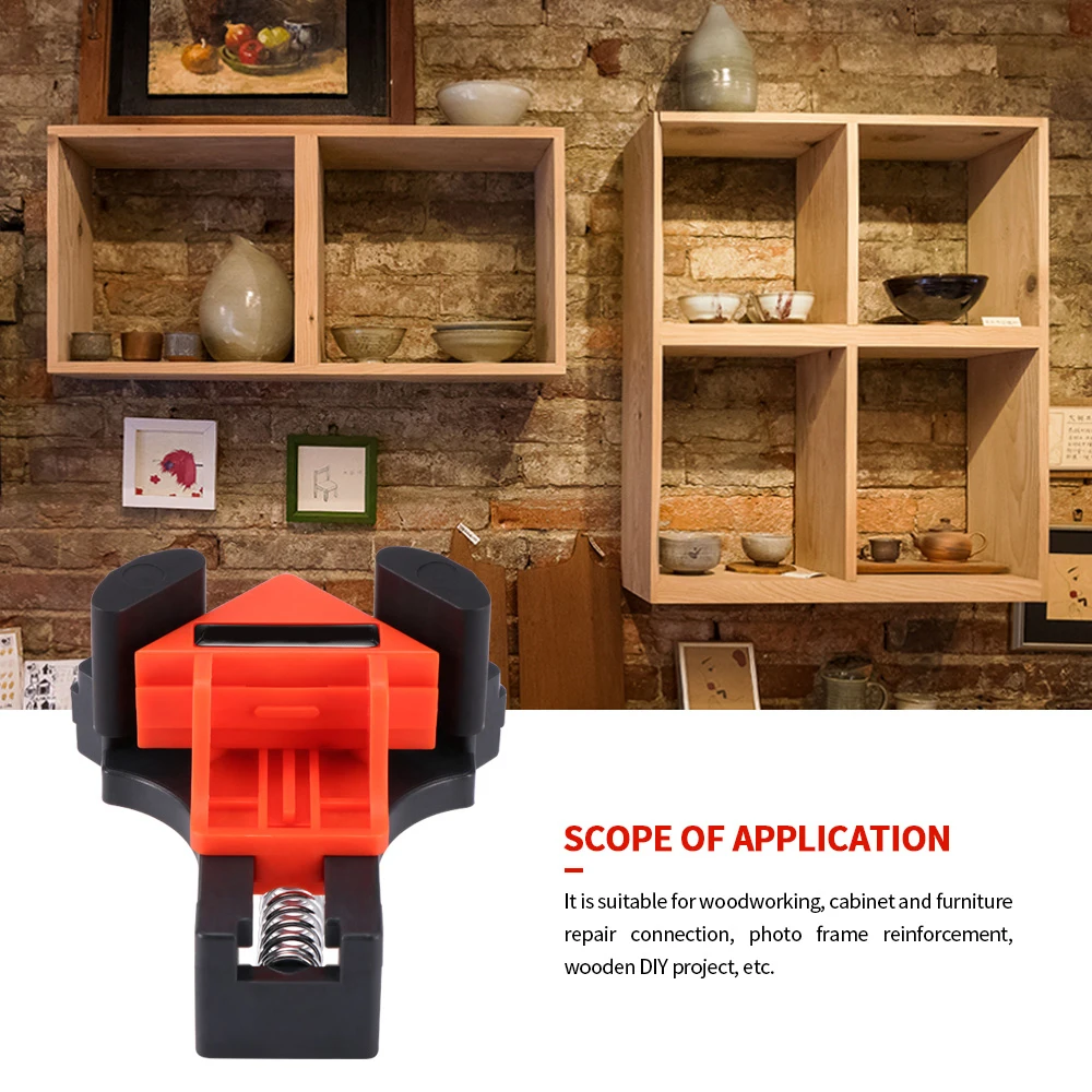 4 шт. Новый Многофункциональный угловой зажим 90 градусов для фоторамки Угловые