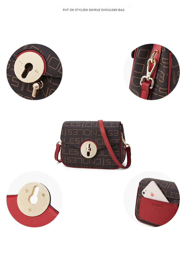 

European And American Luxury Single Product Single Shoulder Bag Trendy Women's Fashion All-match Messenger Bag Simple Woman