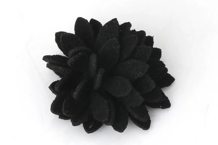 JH 25mm 20pcs 001 25 мм 20 шт./лот в форме цветка замша/ткань кисточка для смешивания цветной брелок для изготовления ювелирных изделий DIY серьги кулон - Цвет: JH 25mm 20pcs 001