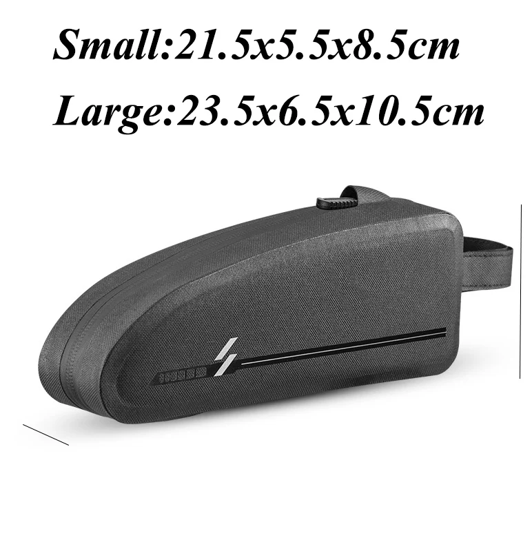 

Cycling Bike Bicycle Top Front Tube Bag Nylon+TPU Waterproof Frame Bag Big Capacity MTB Bicycle Pannier Case Bike Accessories