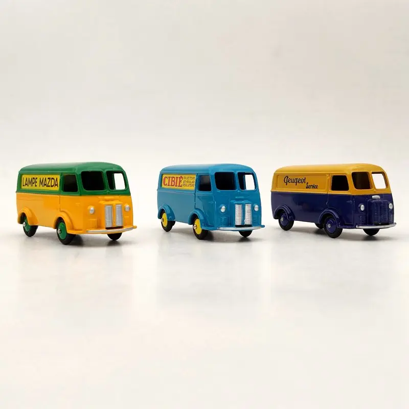Лот из 3 1:43 Dinky Toys 25B/25BV для Fourgon TOLE P ~ geot и почтовые литья под давлением модели