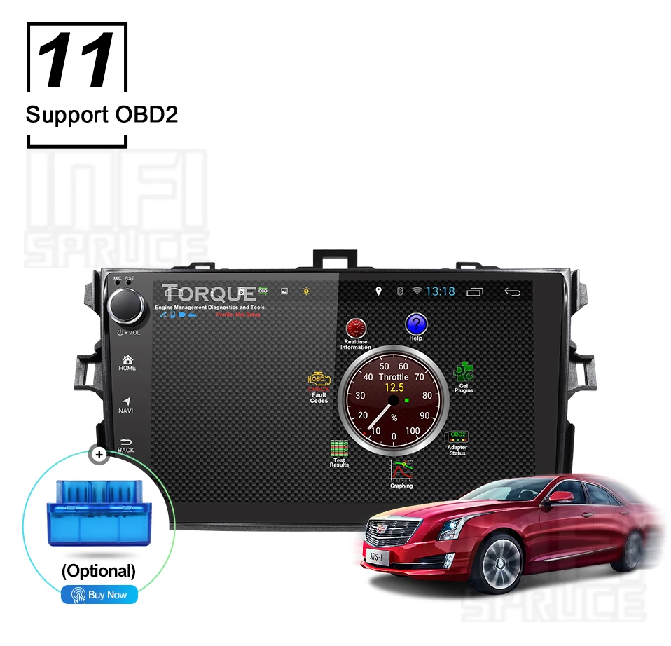 PX30 32G Android 9,0 автомобильный dvd-плеер для Toyota Corolla 9 дюймов 1024*600 экран автомобиля Радио Стерео gps навигация видео плеер