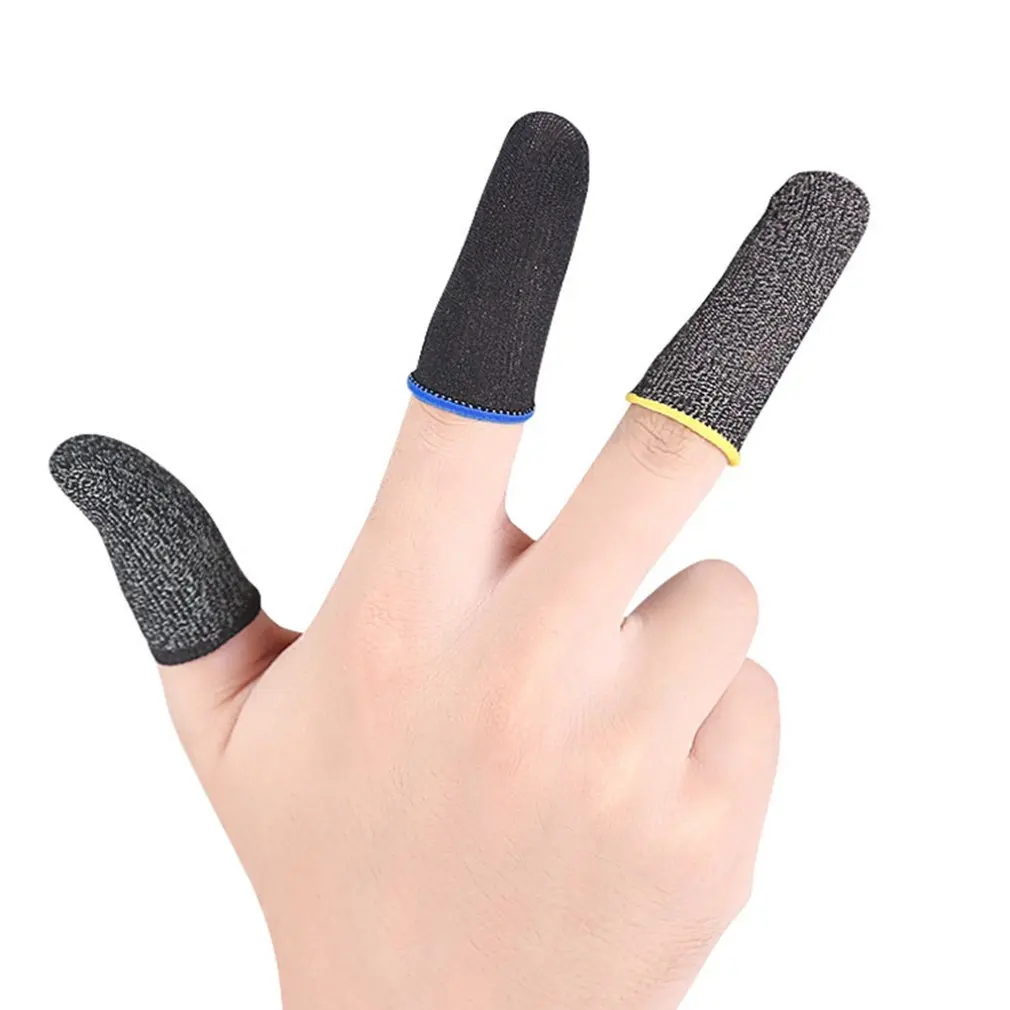 

Gaming Finger Sleeve Breathable Fingertips For PUBG Mobile Games Touch Screen Finger Cots Cover Sensitive Mobile Touch