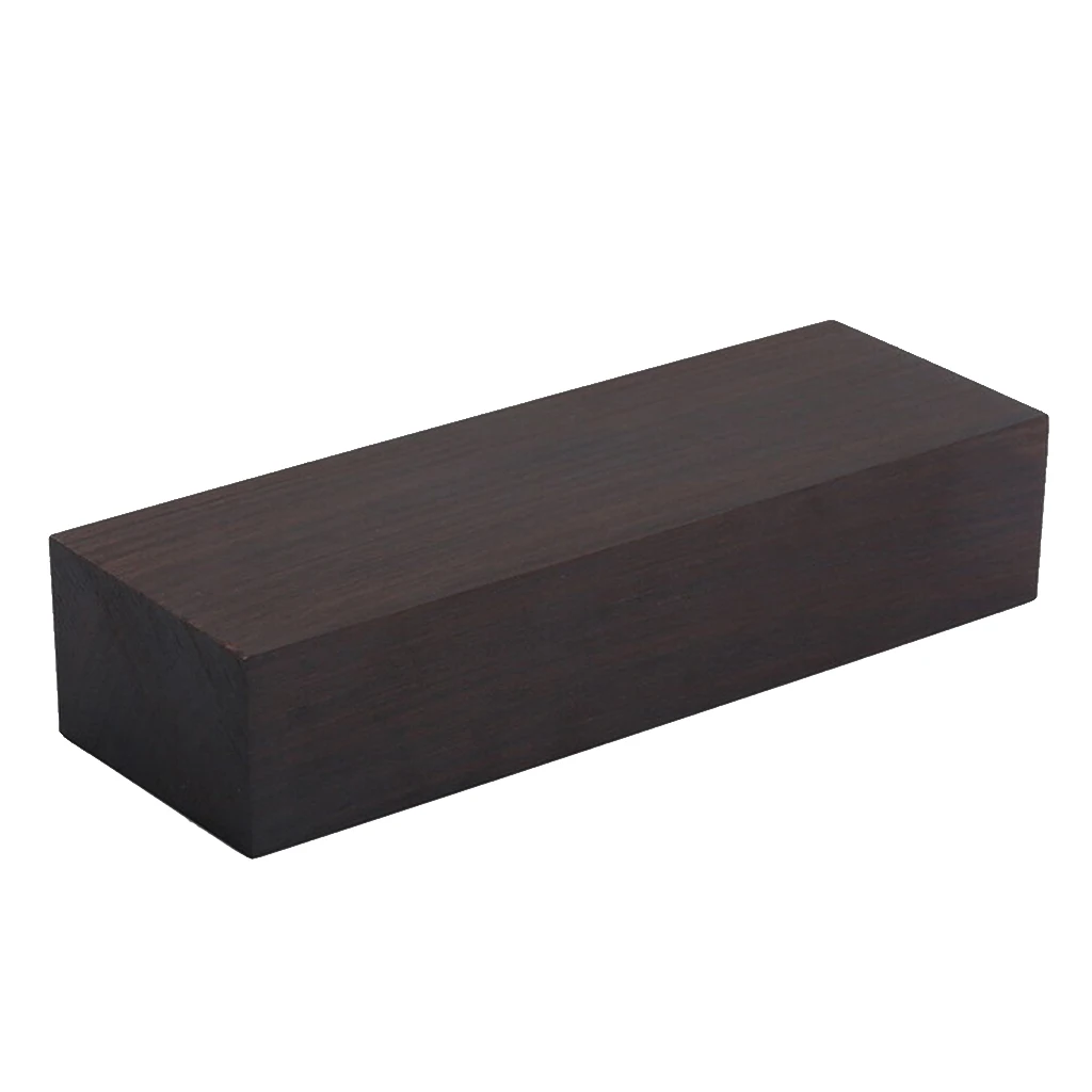 Африканский эбонитовый нож ручка блок Ремесло Хобби Blackwood DIY инструмент деревянная ручка