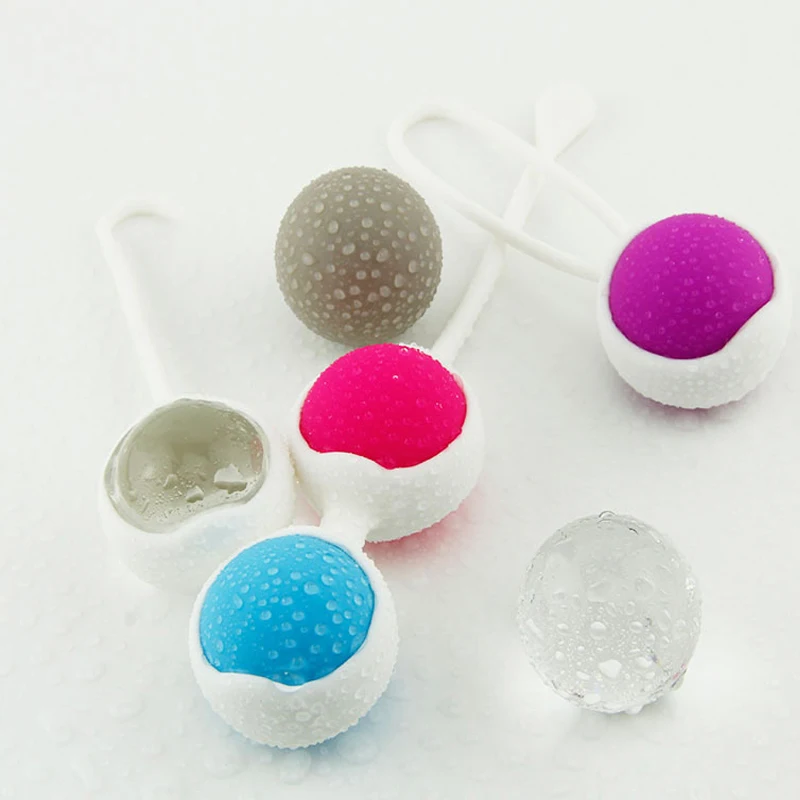 Силиконовый вибратор Kegel Ball тренажер для мышц влагалища укрепления устройство