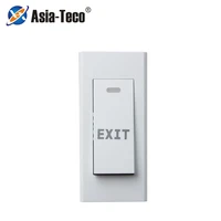 nonccom narrow exit button wall mount push switch door release exit button switch for access control system