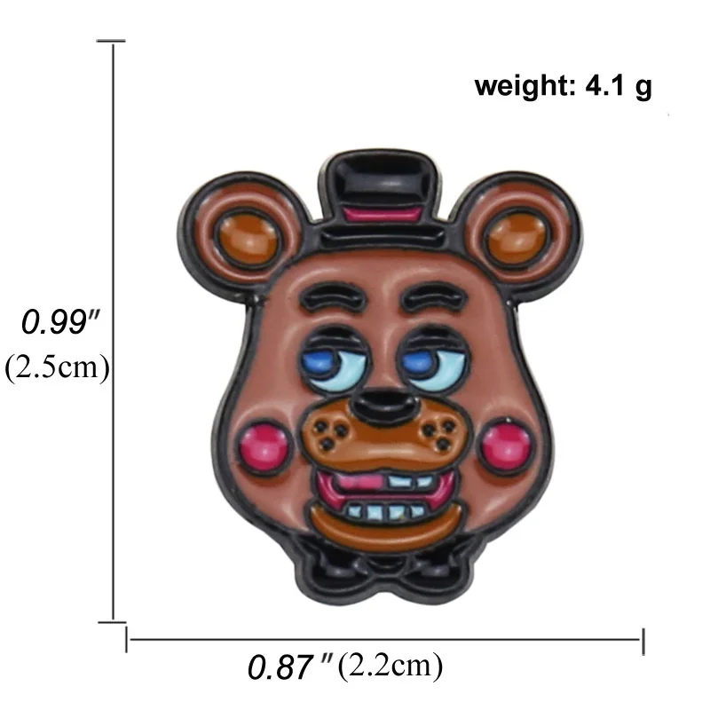 

Funny puppy, cute animal, two styles of metal drip decorative brooch DIY accessories for backpack safety buckle