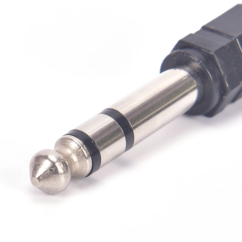 Переходник со штекера на гнездо 3 5 мм с разъемом 6 35 переходник для стереоколонок