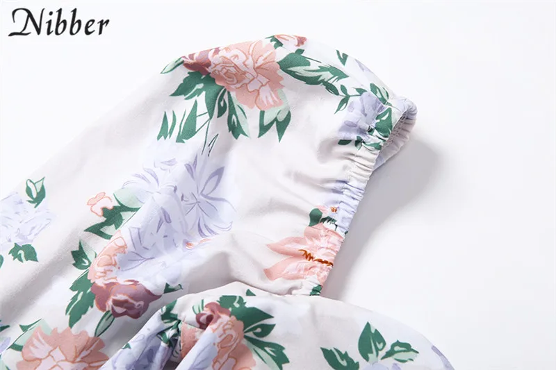 Nibber французский романтик Элегантный boho кроп Топы женские T-shirt2019 осень зима длинный рукав Богемия Низкий вырез повседневные футболки mujer