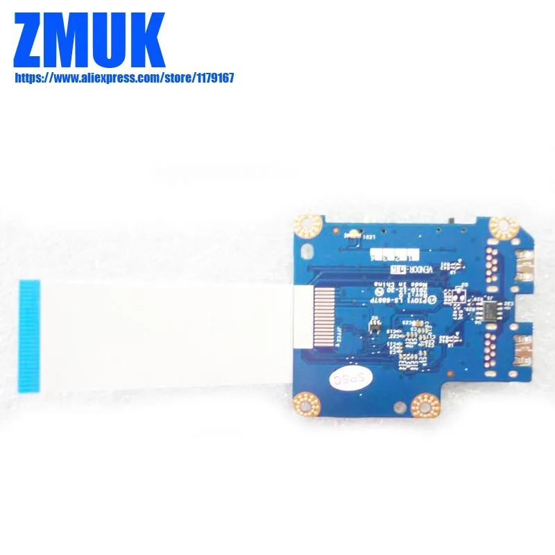 New Original USB BOARD 3.0 W/SWTICH For Lenovo Ideapad Y570 Series P/N LS-6887P 11013468 | Laptop Repair Components