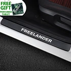 Карбоновые наклейки на порог автомобиля, 4 шт., защита от царапин для Land Rover Freelander 2 1, аксессуары для тюнинга автомобиля