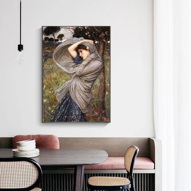 Citon Вильям Waterhouse boreboreas Canvas Холст Картина маслом всемирно известный