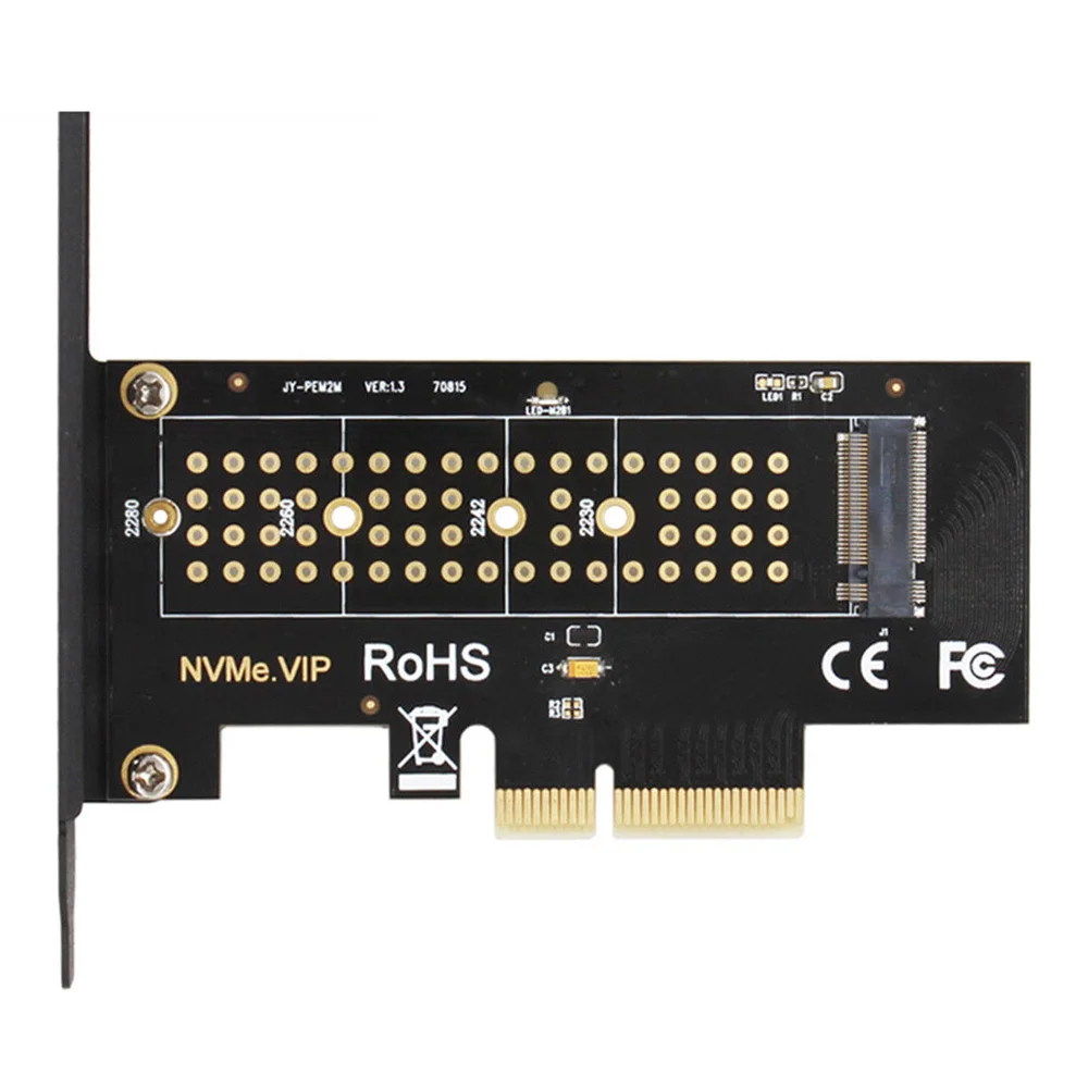 M.2 NVMe диск PCIe SSD PCI Express 3 0x4 адаптера для XP941 SM961 960Pro M6e поддерживает Gen3/2 NGFF 80/60/42/30 мм