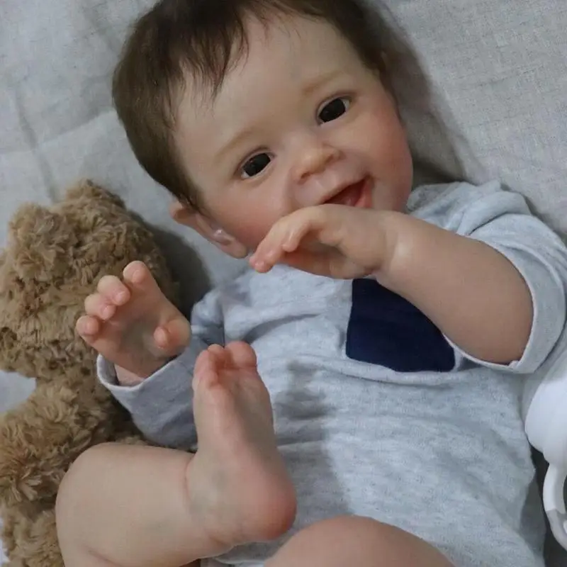 Кукла-реборн мягкая без отделки 60 см | Игрушки и хобби