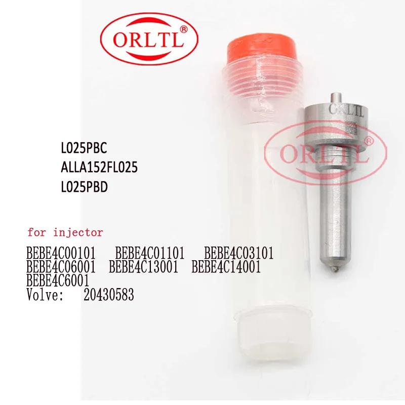 Форсунка ORLTL L025PBC ALLA152FL025 L025PBD для инжектора сопло с общей топливной магистралью