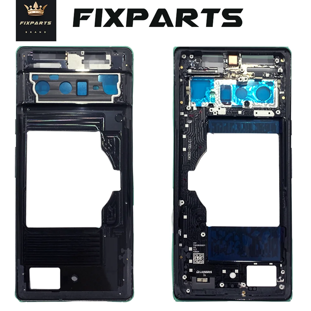 

6.71" For Google Pixel 6 Pro Middle Frame Housing Case GLUOG G8VOU Middle Frame Bezel Middle Plate Replacement