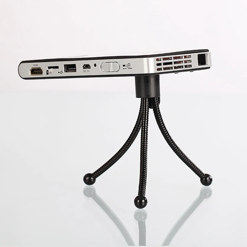 Real tv DLP100WM мини DLP проектор Android мультимедийный встроенный Wi-Fi Bluetooth поддержка HDMI