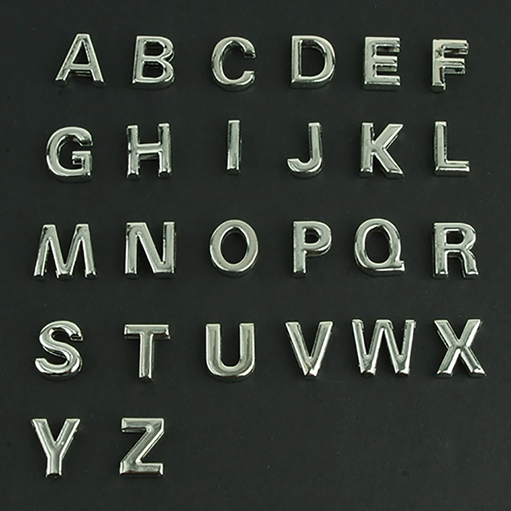 Модное женское ювелирное изделие DIY цепочка с буквенным принтом Очаровательное