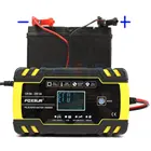 Зарядное устройство для аккумуляторов Agm, гелевых, свинцово-кислотных аккумуляторов, 12 В, 8 А, 24 В, 4 а, с ЖК-дисплеем