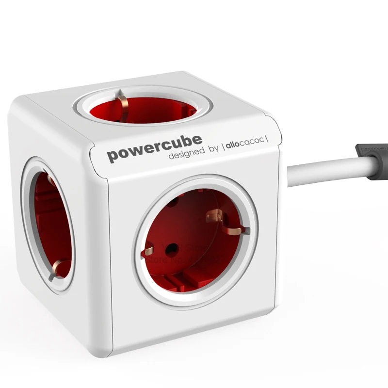 Allocacoc для домашнего использования Расширенный Удлинительный кабель блок питания