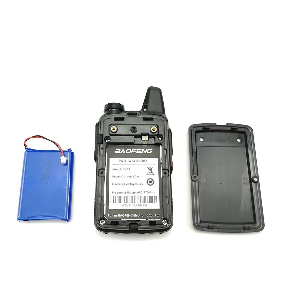 2 шт. Baofeng BF-T1 мини-рация UHF для детей двухстороннее радио Baofeng T1 радио HF BF T1 Walky Talky USB зарядное устройство FM Woki Toki