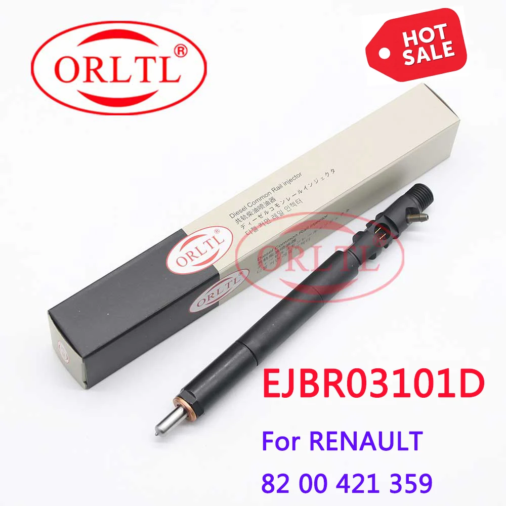 

ORLTL R03101D Diesel Injector EJBR03101D Inyector 8200421359 Common rail Nozzle Spray Gun EJBR0 3101D for RENAULT CLIO Euro 4