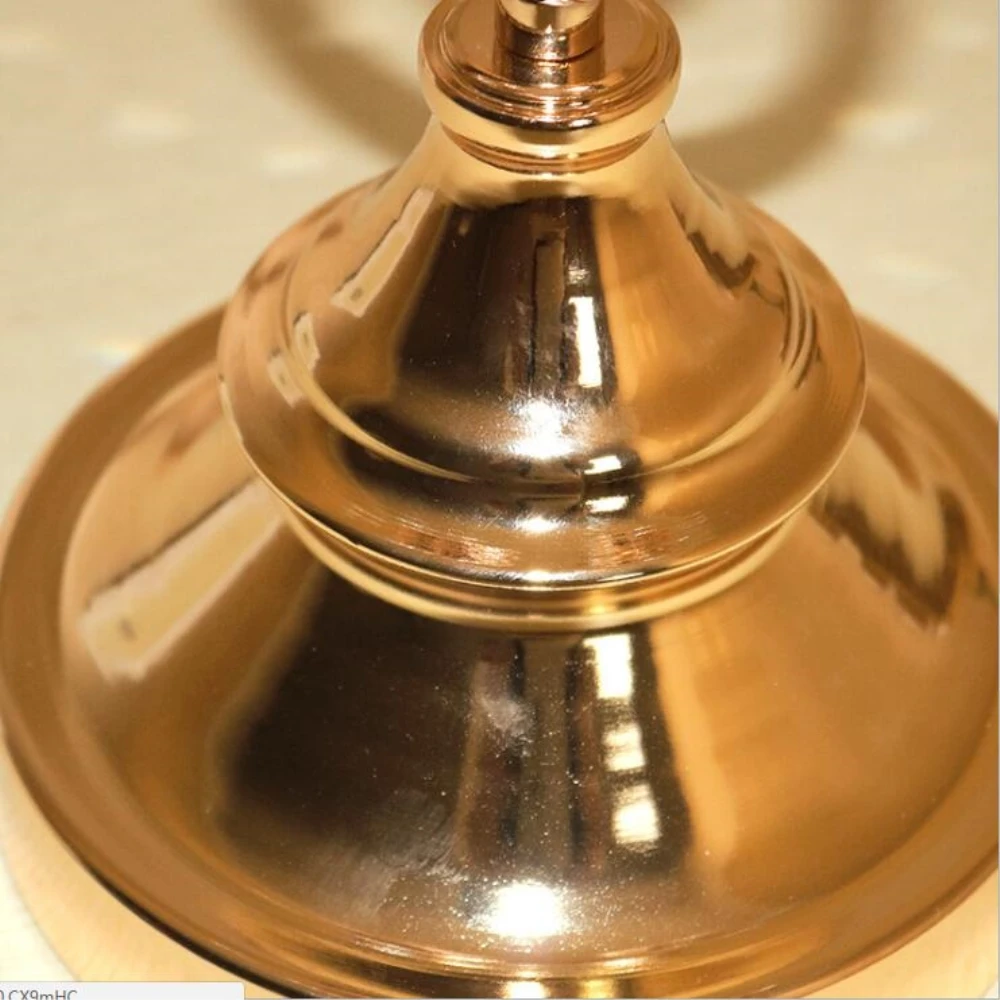 Подсвечник золотой свадебный Декор для дома Свадебные центральные части