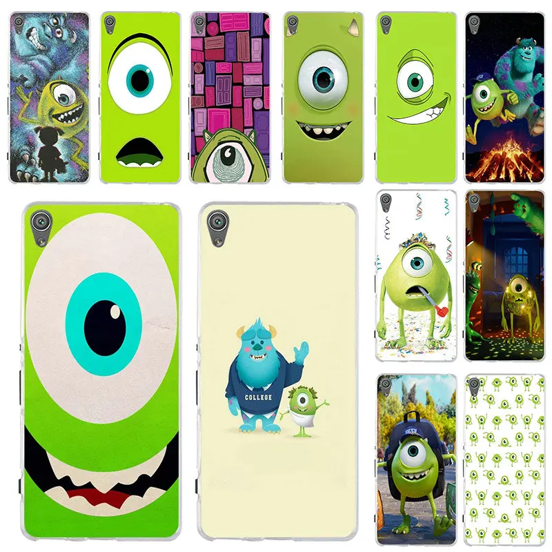Прозрачные мягкие тпу чехлы для мобильных телефонов Monsters School Inc Sony Xperia Z Z1 Z2 Z3 Z4 Z5