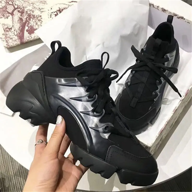 Женская обувь на плоской подошве цвет белый черный zapatos mujer сезон весна Роскошные
