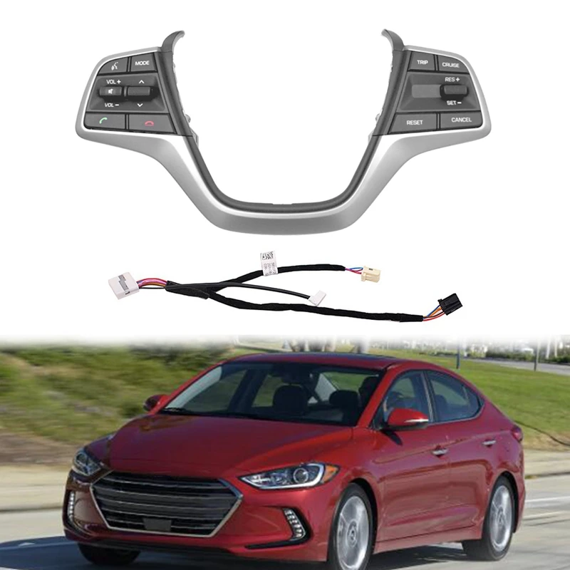 96700 F2100 для Hyundai Elantra рулевое колесо круиз управления кнопки громкость канал Bluetooth