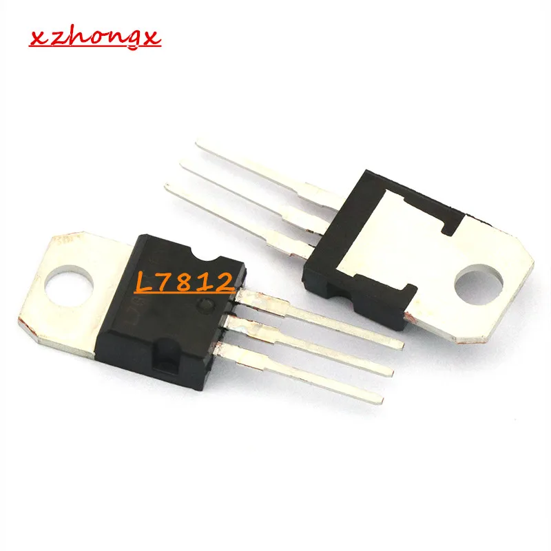 10 шт. L7812CV L7812 TO220 7812 LM7812 MC7812 TO-220 novo