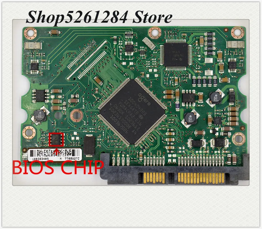 

Детали для жесткого диска, печатная плата, печатная плата 100383395 REV B Для Seagate 3,5 SATA 100383409 , 100383413 , 100383396