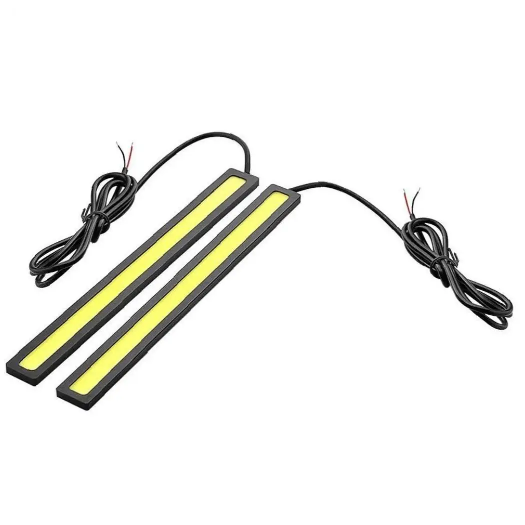 Aluminum High Power 6W 6000K Waterproof White Slim LED Driving Daytime Running Light Lamp for Car 2pcs | Автомобили и мотоциклы
