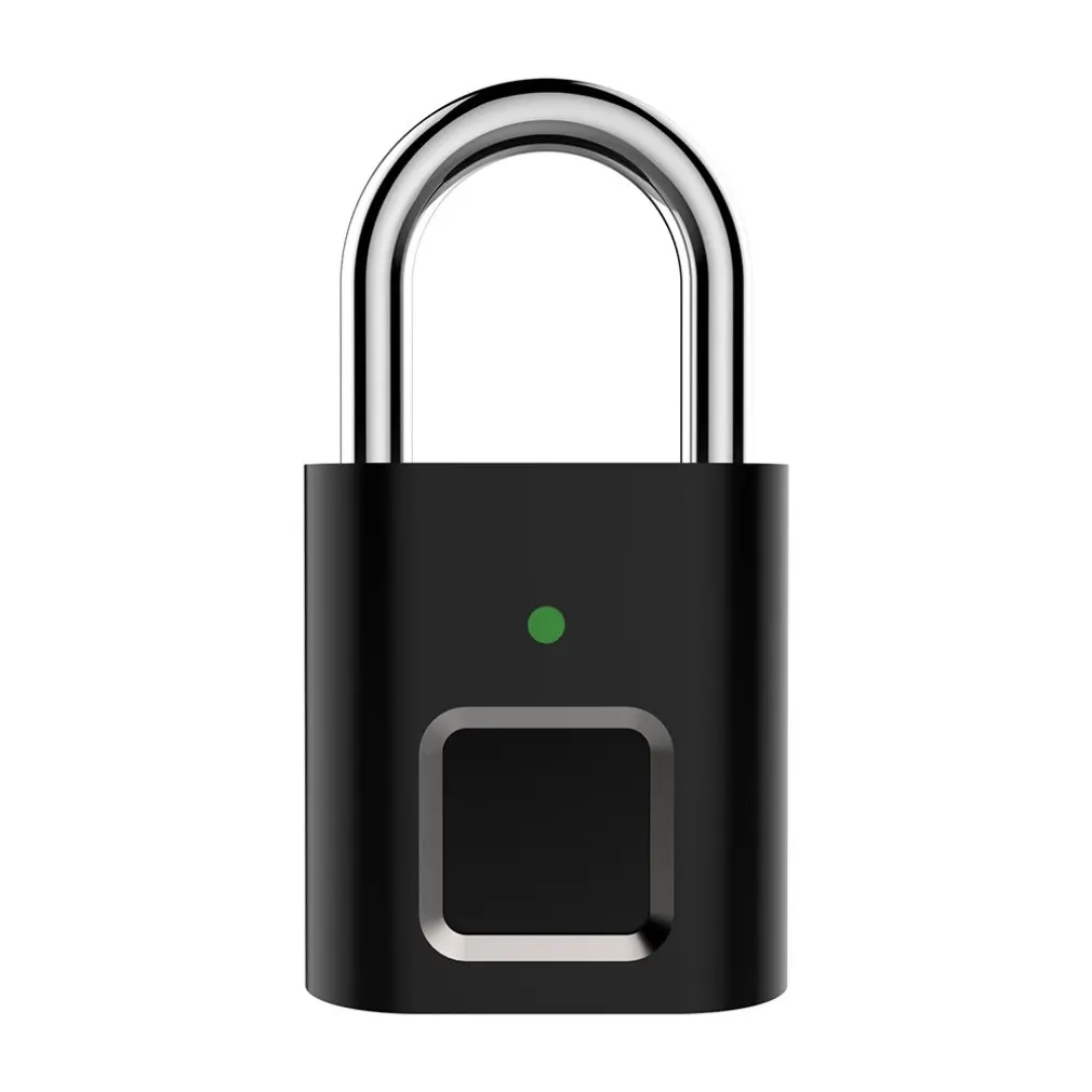 

New Professional Fingerprint Lock Smart Lock Warehouse Door Dormitory Locker Anti-theft Fingerprint Padlock Password Lock