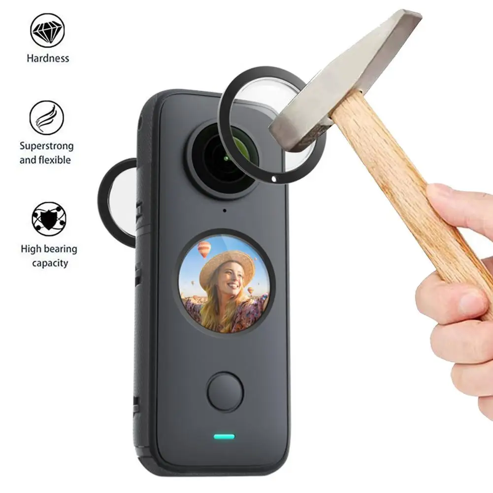 Защитная крышка для объектива Insta360 ONE X2 2 шт. защитная корпуса аксессуары