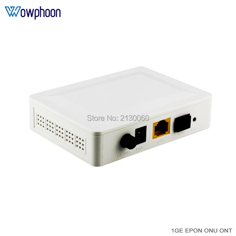 1GE EPON оптический интерфейс ONU ONT 1*10/100/1000M английская прошивка сетевой