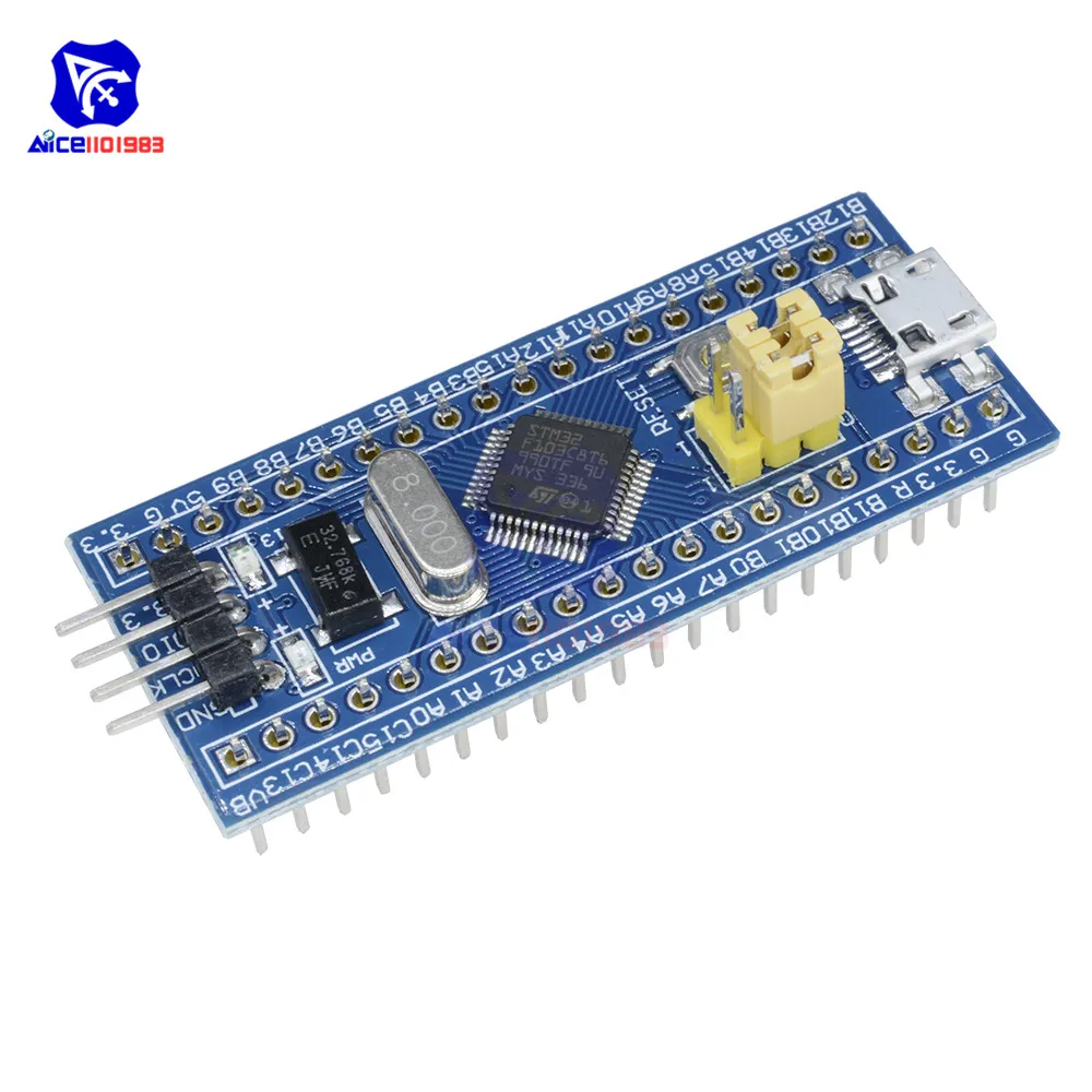 Плата разработки системы STM32F103C8T6 ARM STM32 модуль с кристаллом для Arduino 72 МГц Micro