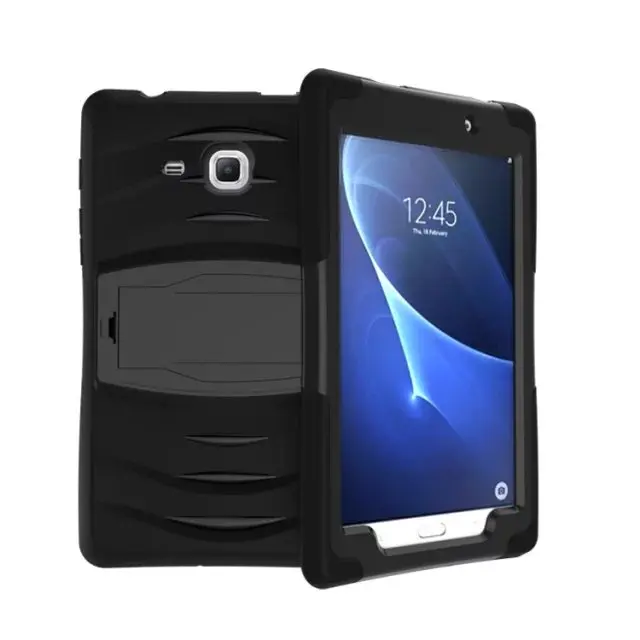 Силиконовый PC Гибридный стенд жесткий чехол накладка с Анти пыль мягкий для Samsung