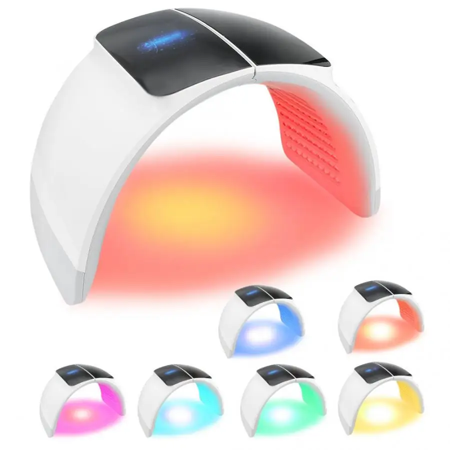 New foldable pdt therapy 7 colors led light medical device Led Lightening Lamp Photon Skin Rejuvenation Wrinkle Remove |