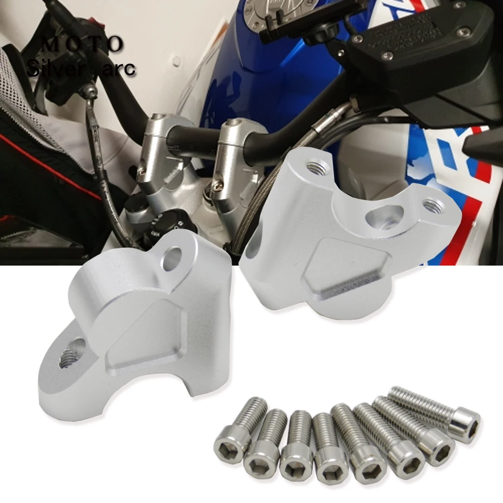 Для BMW GS 1200 1250GS LC Adventure S1000 XR Руль держатель стояки для R1200GS R1250GS aventure Riser руль|Руль