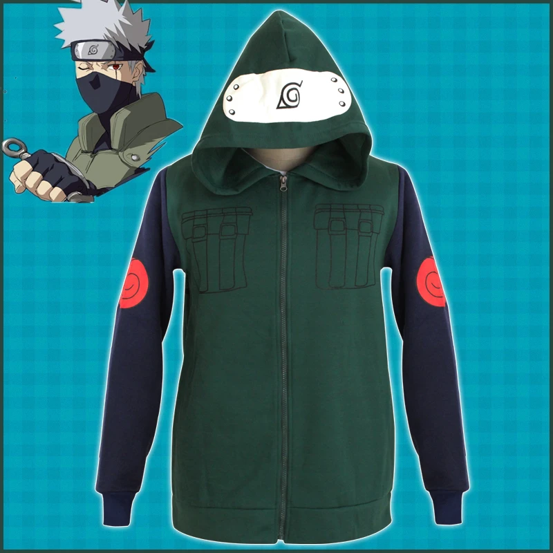 Новый костюм для косплея Hatake Kakashi куртки толстовка хлопковая униформа наряд