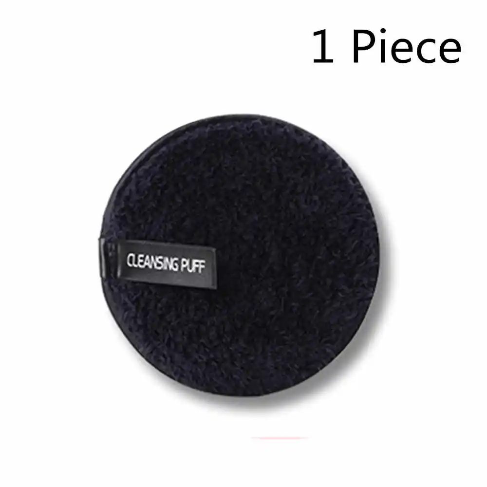 Carbon Fiber 1Piece Губка для снятия макияжа из микрофибры, очищающая полотенце для лица, многоразовая мягкая влажная губка, губка для лица, спонж для макияжа, салфетка для протирки, инструменты для красоты - Цвет: Carbon Fiber 1Piece